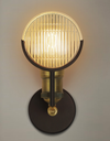 Vintage Single Engine Aircraft Headlight Lense Designer Sconce Wall Lamp I PAR36 Steampunk